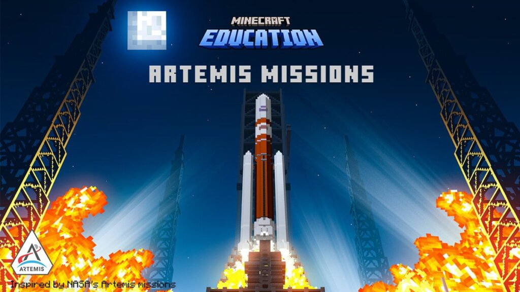 Launch to the Moon with Minecraft Education Artemis Missions