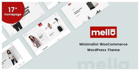 Mella - Minimalist Ajax WooCommerce WordPress Theme