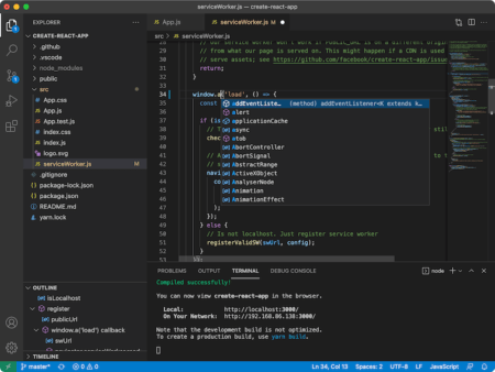 Visual Studio Code Editor