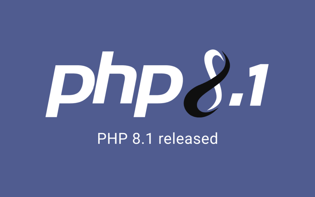 Logo for the PHP 8.1 release