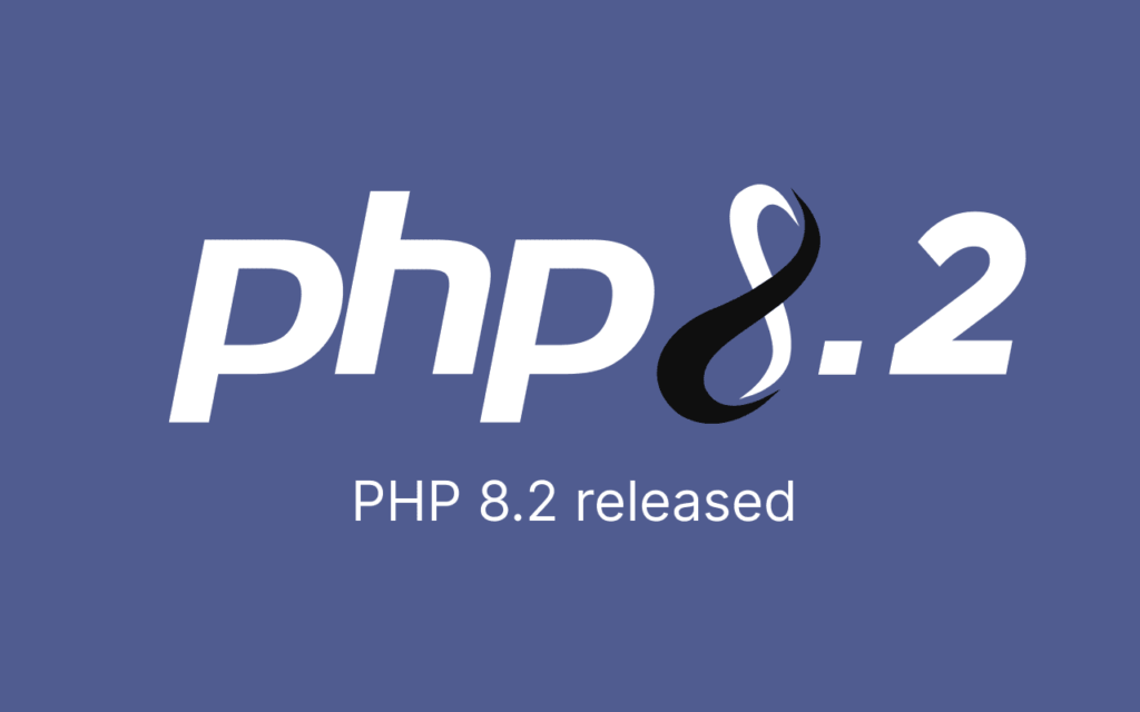 Logo for the PHP 8.2 release