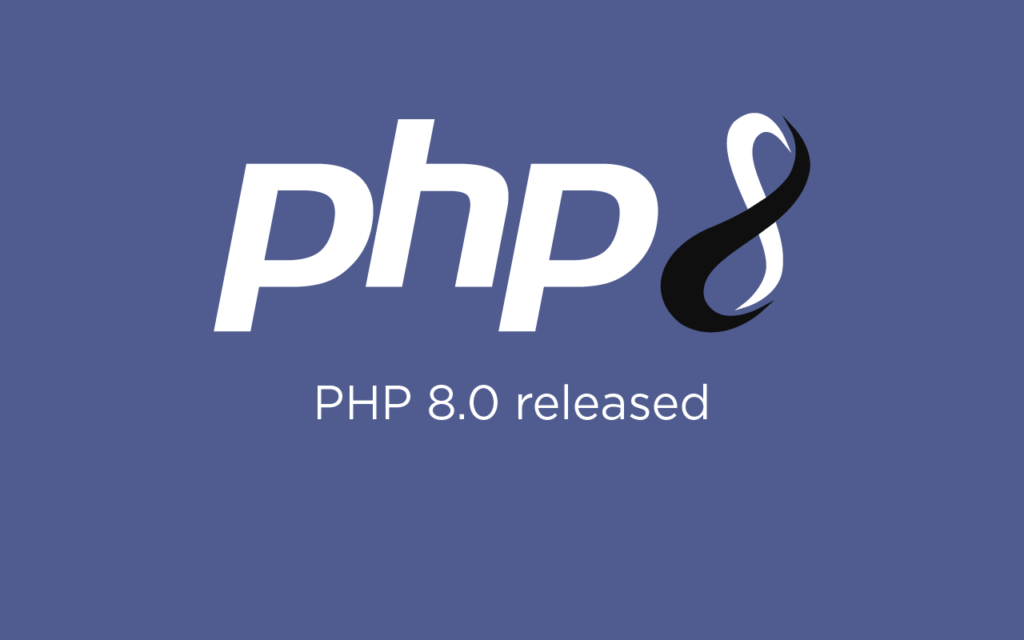 Logo for the PHP 8.0 release